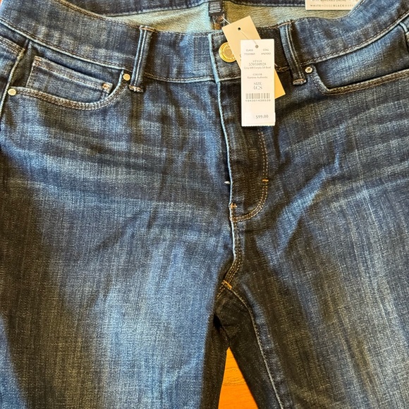 WHITE HOUSE BLACK MARKET JEANS…SIZE 4 CURVY SHORT NEW WITH TAG - Picture 11 of 16